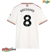 Camiseta Arsenal Martin Odegaard #8 Tercera Equipación para mujer 2025-26 manga corta